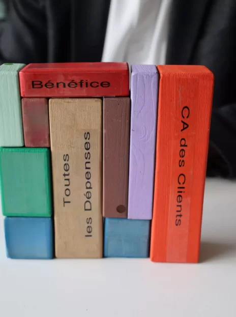 Photo du jeu de cube de la Méthode FARH